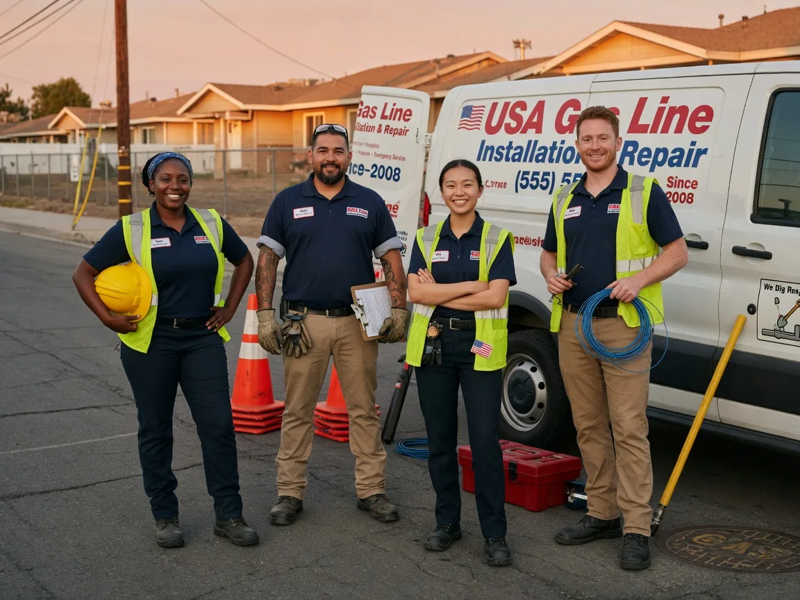 Gas Line Installation company in Custer, MI